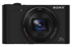 Sony WX500 Compact Camera with 30x Optical Zoom - Black